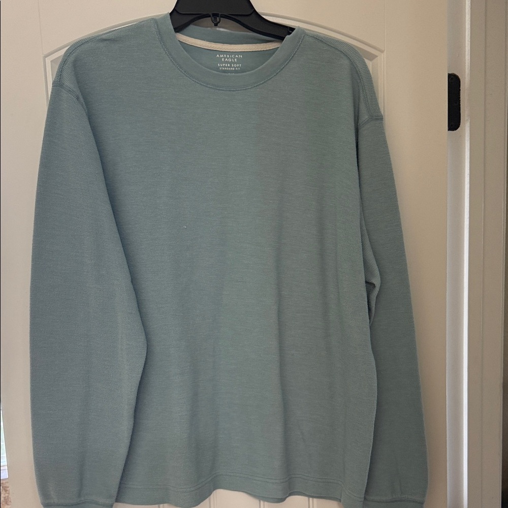 American Eagle Outfitters Teal Pullover